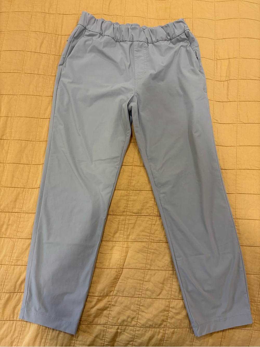 Vuori Miles Ankle Pant Blue Heron Gray Size Medium VW404